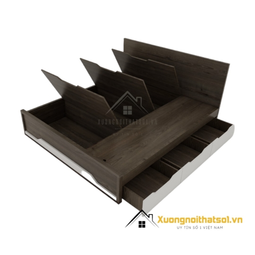 Giường thông minh kích thước 1m8x2m,