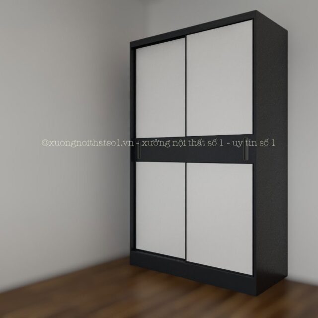 Tủ Quần Áo Cửa Lùa 2 Cánh Giá Rẻ (1)