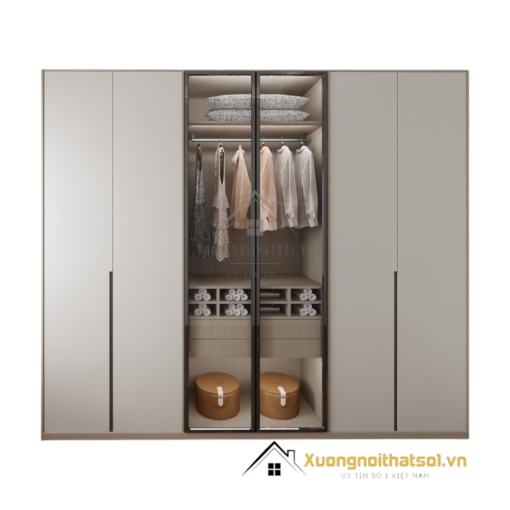 Giá tủ quần áo cánh kính mới nhất, thiết kế hiện đại, sang trọng, phù hợp mọi không gian.