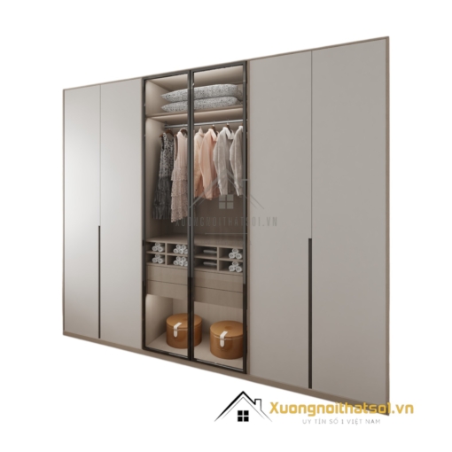 Giá tủ quần áo cánh kính đẹp, sang trọng, cập nhật mới nhất.