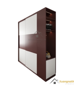 Báo Giá Tủ Quần Áo 2 Cửa Lùa Gỗ An Cường Màu 219ZN (8)