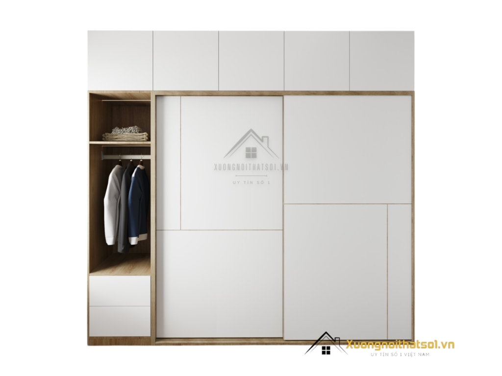 Tủ Quần Áo Cánh Lùa 2 Cửa Gỗ Mdf Màu 388 là mẫu tủ quần áo hiện đại, thiết kế thông minh, tiết kiệm không gian cho phòng ngủ của bạn. Với chất liệu gỗ MDF bền bỉ và màu sắc tinh tế, sản phẩm này không chỉ mang lại sự tiện nghi mà còn giúp không gian trở nên sang trọng hơn. Các cửa tủ được thiết kế cánh lùa giúp dễ dàng mở đóng mà không chiếm nhiều diện tích. Tủ Quần Áo Cánh Lùa 2 Cửa Gỗ Mdf Màu 388 là sự kết hợp hoàn hảo giữa công năng và thẩm mỹ. Với không gian lưu trữ rộng rãi, bạn có thể dễ dàng tổ chức và bảo quản quần áo một cách gọn gàng. Chất liệu gỗ MDF không chỉ đẹp mà còn rất dễ chăm sóc, giúp sản phẩm giữ được vẻ đẹp lâu dài. #TủQuầnÁo #CánhLùa #GỗMDF #TủGỗ #NộiThấtPhòngNgủ #TủQuầnÁoHiệnĐại #Màu388 #TủQuầnÁoTiếtKiệmKhôngGian Tủ quần áo hiện đại với thiết kế cánh lùa tiện lợi, mang đến không gian lưu trữ rộng rãi cho phòng ngủ của bạn. Chất liệu gỗ MDF cao cấp đảm bảo độ bền và dễ dàng vệ sinh, màu sắc trang nhã phù hợp với mọi không gian nội thất.