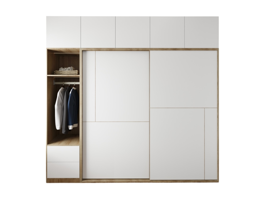 Tủ quần áo cánh lùa 2 cửa gỗ MDF màu 388 thiết kế hiện đại, bền bỉ và tiện dụng cho không gian sống. Sản phẩm mang lại sự tiện nghi cho phòng ngủ, giúp tối ưu hóa diện tích.