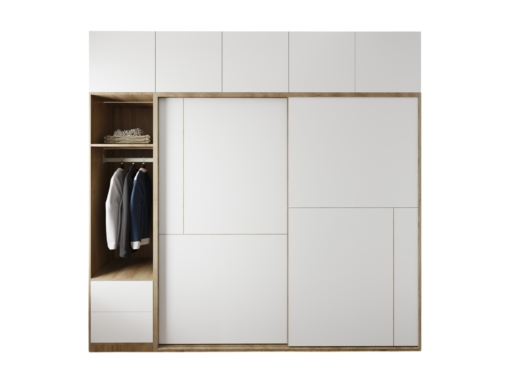 Tủ quần áo cánh lùa 2 cửa gỗ MDF màu 388 thiết kế hiện đại, bền bỉ và tiện dụng cho không gian sống. Sản phẩm mang lại sự tiện nghi cho phòng ngủ, giúp tối ưu hóa diện tích.
