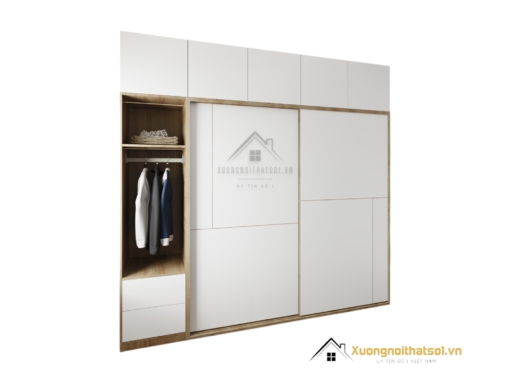 Tủ Quần Áo Cánh Lùa 2 Cửa Gỗ Mdf Màu 388 (6)
