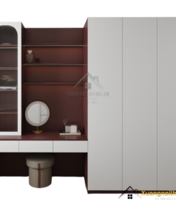 Tủ quần áo 3 cánh cửa mở kèm bàn trang điểm màu 219ZN hiện đại, tiện lợi, phù hợp mọi không gian phòng ngủ