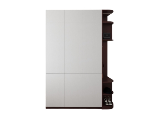 Báo giá tủ quần áo 3 cửa mở gỗ bo cong góc màu 219ZN (4)