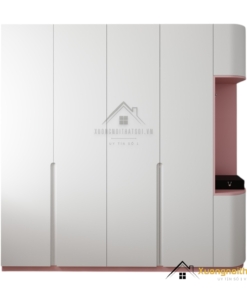 Đóng Tủ Quần Áo Bo Cạnh Màu 021T (1)