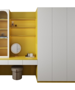 Tủ Quần Áo 3 Buồng Kết Hợp Bàn Trang Điểm Màu 030PL (6)
