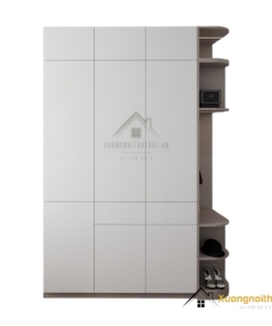 Tủ Quần Áo 3 Cánh Mở 1m6 Bo Cong Góc Màu 217LU