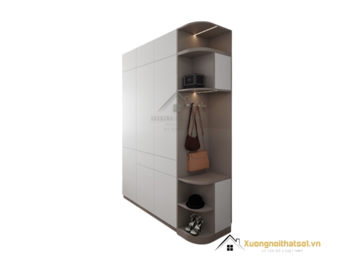 Tủ quần áo 3 cánh mở 1m6 bo cong góc màu 217LU mang lại vẻ đẹp hiện đại, tiện lợi cho không gian sống của bạn.