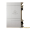 Tủ quần áo 3 cánh mở bằng gỗ bo cong góc màu 220MM tại Hà Nội, thiết kế hiện đại tiết kiệm không gian.