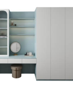 Tủ quần áo 3 cánh mở kết hợp bàn phấn hiện đại tại Hà Nội, mẫu 212ZN sang trọng và tiện ích
