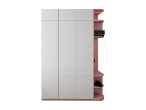 Tủ quần áo 3 cánh mở MDF bo cong góc màu 021T hiện đại, tiện dụng, phù hợp mọi không gian sống