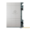Tủ quần áo 3 cánh mở xanh Thái bo cong góc màu 212ZN hiện đại, tiện lợi, phù hợp cho phòng ngủ nhỏ.