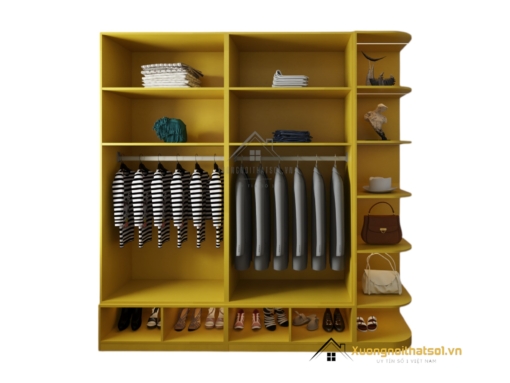 Tủ Quần Áo Bo Cạnh Góc Màu 030PL (9)
