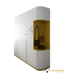 Tủ Quần Áo Bo Cạnh Màu 030PL (3)