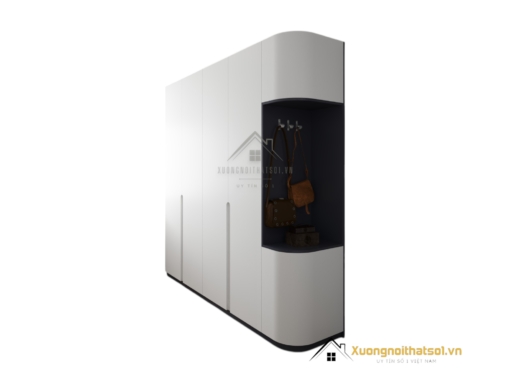 Tủ quần áo bo góc hiện đại, chất liệu bền, màu sắc sang trọng. Thiết kế tối ưu cho không gian nhỏ, giúp lưu trữ gọn gàng. Tủ quần áo bo góc 200T (3) là lựa chọn lý tưởng cho phòng ngủ, mang đến sự tiện nghi và thẩm mỹ cao. Tủ quần áo bo góc màu sắc trang nhã, kiểu dáng hiện đại, phù hợp với mọi không gian sống. Chất liệu bền, thiết kế thông minh giúp tối ưu diện tích lưu trữ. \#tủquầnáo #tủquầnáomàu #tủbo góc #tủquầnáohiệnđại #tủlưutrữ #nội thất Tủ quần áo bo góc màu sắc trang nhã, thiết kế tối ưu, dễ dàng kết hợp với các món đồ nội thất khác trong không gian sống.