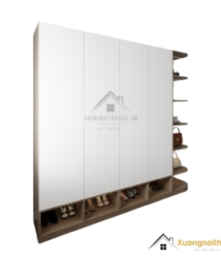 Tủ Quần Áo Bo Góc Tròn Màu 217LU (5)
