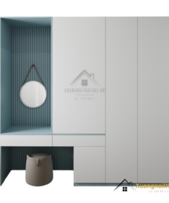 Tủ quần áo cánh mở kết hợp bàn phấn Hà Nội 212ZN sang trọng, tiện nghi