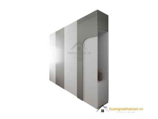 Tủ quần áo cửa mở giá xưởng màu 203LU tại Hà Nội, thiết kế hiện đại, tiện nghi, phù hợp mọi không gian sống.