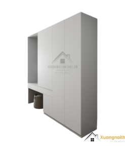 Tủ quần áo cửa mở kết hợp bàn phấn Hà Nội 206ZN sang trọng và tiện nghi