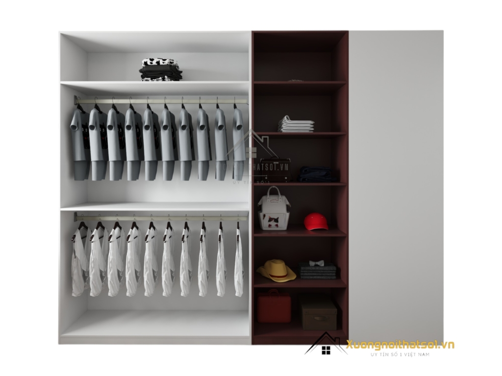 Tủ quần áo giá xưởng đẹp màu 219ZN