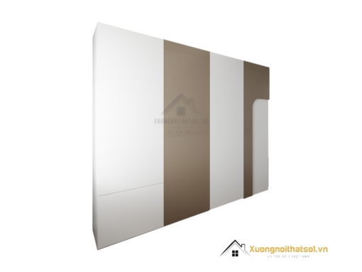 Tủ quần áo gỗ công nghiệp màu 217LU thiết kế đơn giản, hiện đại, giá xưởng tiết kiệm chi phí