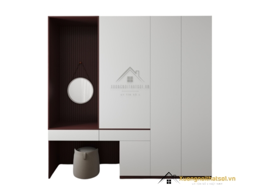 Tủ Quần Áo Kết Hợp Bàn Trang Điểm Đẹp Hà Nội 219ZN