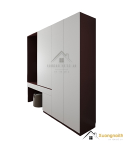 Tủ Quần Áo Kết Hợp Bàn Trang Điểm Đẹp Hà Nội 219ZN (3)
