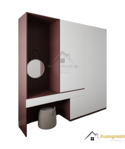 Tủ Quần Áo Kết Hợp Bàn Trang Điểm Đẹp Hà Nội 219ZN