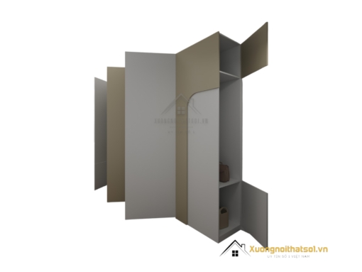 Xưởng sản xuất tủ quần áo đẹp màu 220MM với thiết kế hiện đại, chất lượng cao