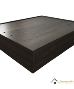 Giường ngủ 1m6 không đầu bằng gỗ công nghiệp màu 413, thiết kế hiện đại, tiết kiệm không gian, phù hợp phòng ngủ nhỏ