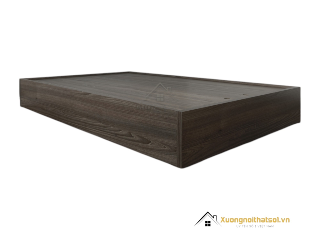 Giường ngủ 1m6 không đầu bằng gỗ công nghiệp màu 413 hiện đại, bền đẹp, phù hợp mọi không gian.