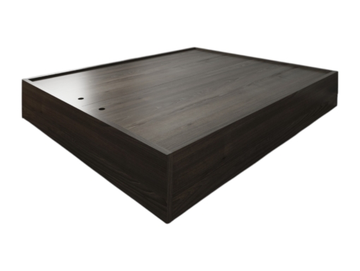 Giường ngủ 1m6 không đầu bằng gỗ công nghiệp màu 413, thiết kế đơn giản, hiện đại