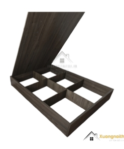 Giường ngủ 1m6 không đầu bằng gỗ công nghiệp màu 413, kiểu dáng hiện đại, chắc chắn phù hợp phòng ngủ nhỏ gọn