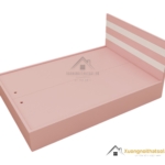 Giường đơn 1m2 đầu giường kẻ chỉ màu 021 hiện đại, phù hợp phòng ngủ nhỏ gọn