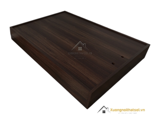 Giường ngủ không đầu 1m6 x 2m màu gỗ tự nhiên 407 sang trọng, hiện đại, phù hợp mọi không gian sống