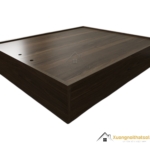 Giường ngủ 1m6 không đầu bằng gỗ công nghiệp màu 612 hiện đại, tiết kiệm không gian, phù hợp nội thất tối giản