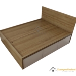 Giường ngủ gỗ ép 1m6x2m có 4 ngăn kéo Màu 388 Giường ngủ gỗ ép 1m6x2m màu nâu, có 4 ngăn kéo tiện lợi