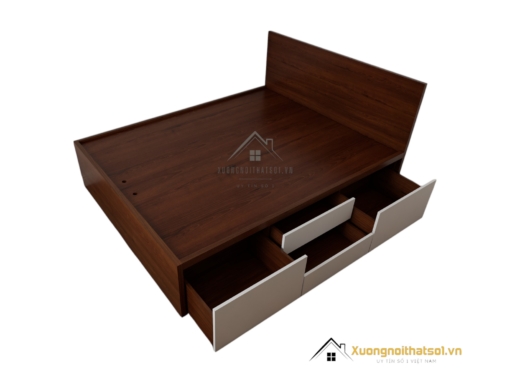 giuong ngu mdf phu melamine co 4 ngan keo mau 414 1