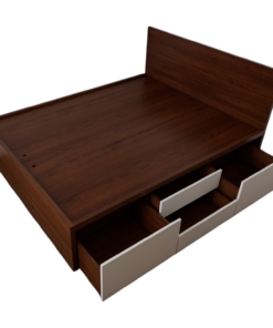 giuong ngu mdf phu melamine co 4 ngan keo mau 414 10