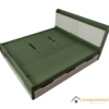 Giường ngủ thông minh 1m8 x 2m màu 216ZN hiện đại, tiết kiệm không gian, phù hợp phòng ngủ nhỏ.