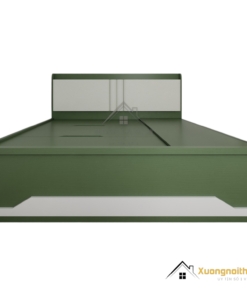 Giường ngủ thông minh 1m8 x 2m màu 216ZN hiện đại, tiết kiệm không gian, phù hợp phòng ngủ nhỏ.