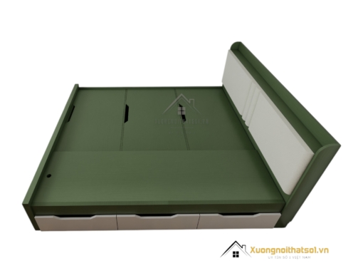 Giường ngủ thông minh 1m8 x 2m màu 216ZN thiết kế hiện đại, tiết kiệm không gian, phù hợp mọi phong cách nội thất