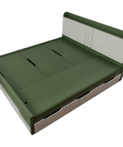 Giường ngủ thông minh 1m8 x 2m màu 216ZN hiện đại, tiết kiệm diện tích, phù hợp không gian nhỏ