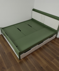 Giường ngủ thông minh 1m8 x 2m màu 216ZN hiện đại, tiện nghi, tiết kiệm không gian
