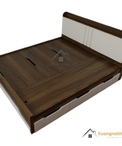 Giường ngủ thông minh 2m x 2m2 màu 612, thiết kế hiện đại, tích hợp nhiều tiện ích, tiết kiệm không gian.
