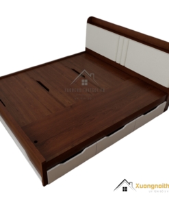 Giường phản thông minh 2m x 2m2 màu 414 thiết kế hiện đại tiện nghi