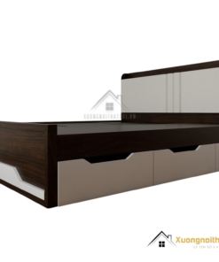 Giường thông minh 2m màu 613 thiết kế hiện đại, tiết kiệm không gian, phù hợp phòng ngủ nhỏ.